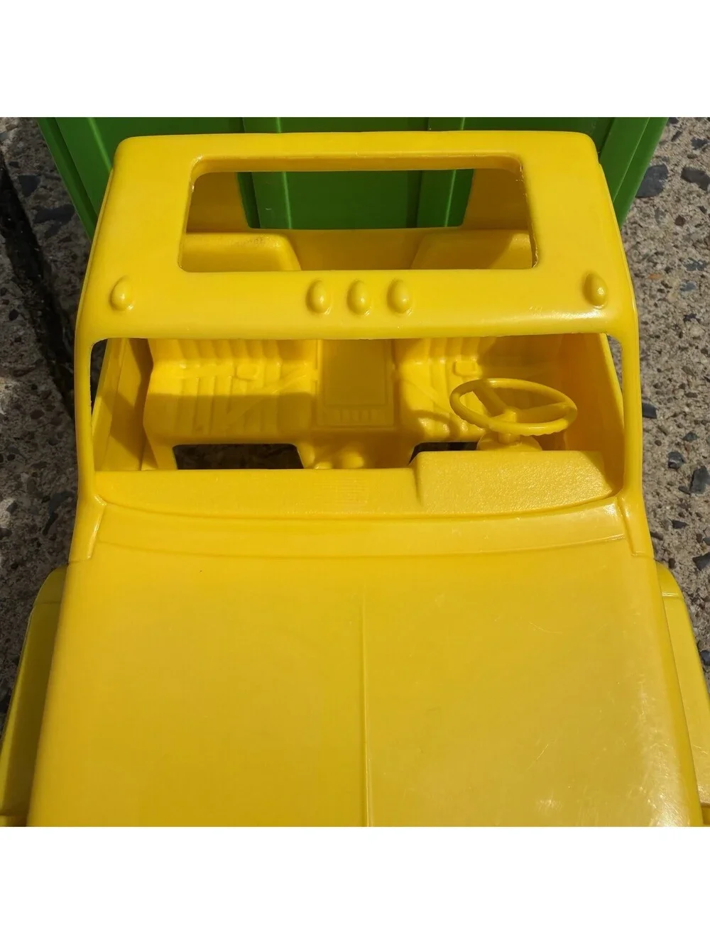 Vintage Processed Plastic Co. Recycling Lift Truck Toy Chevy GMC 1970 USA Made